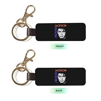 マイケルジャクソン遺品展 MJ46 グッズ レザー サインキーホルダー サイン マイケル・ジャクソン遺品展が再び！ ジャケット、ハットなど初